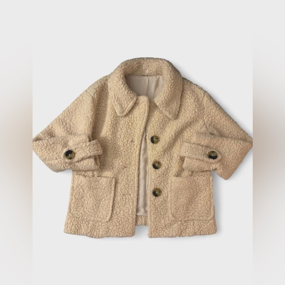 Size S Free People Ivory So Soft Cozy Peacoat